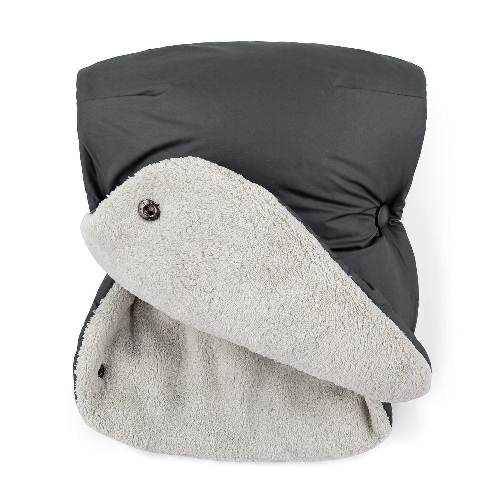 PETITE&MARS Fusak 4v1 Comfy Elegant Caramel + rukávnik Jasie Charcoal Grey