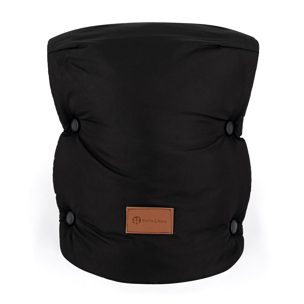 PETITE&MARS Fusak 4v1 Comfy Forever Black + rukávnik Jasie Ink Black