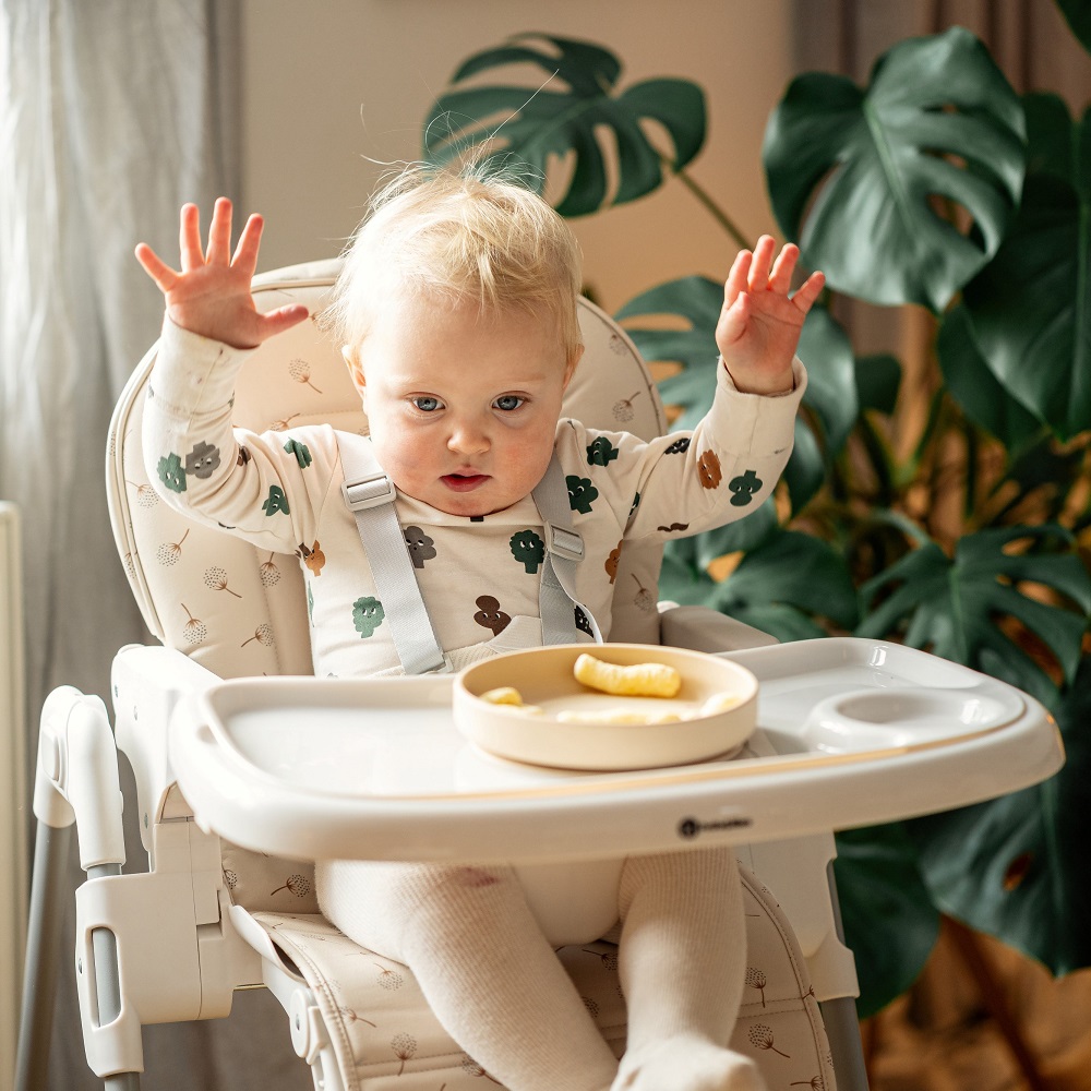 PETITE&MARS Stolička jedálenská Gusto Complete Beige Dandelions
