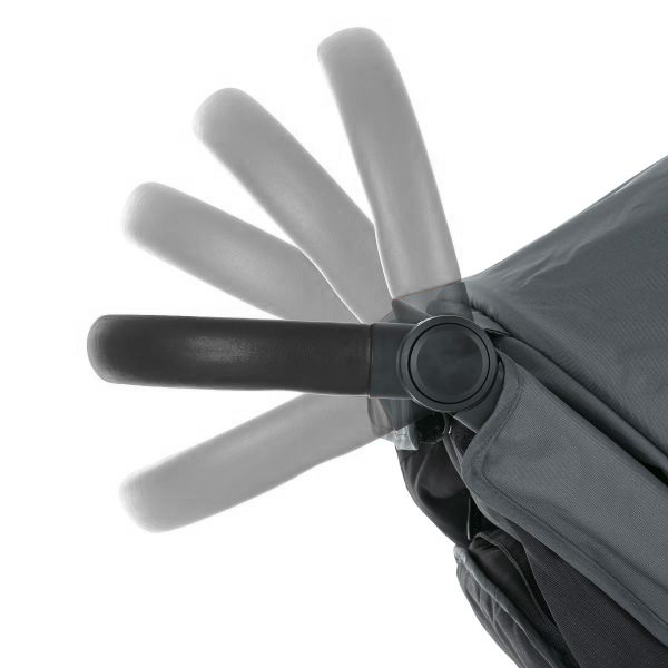 PETITE&MARS Kočík Street+ RWS Black Limited 100 Palmtree