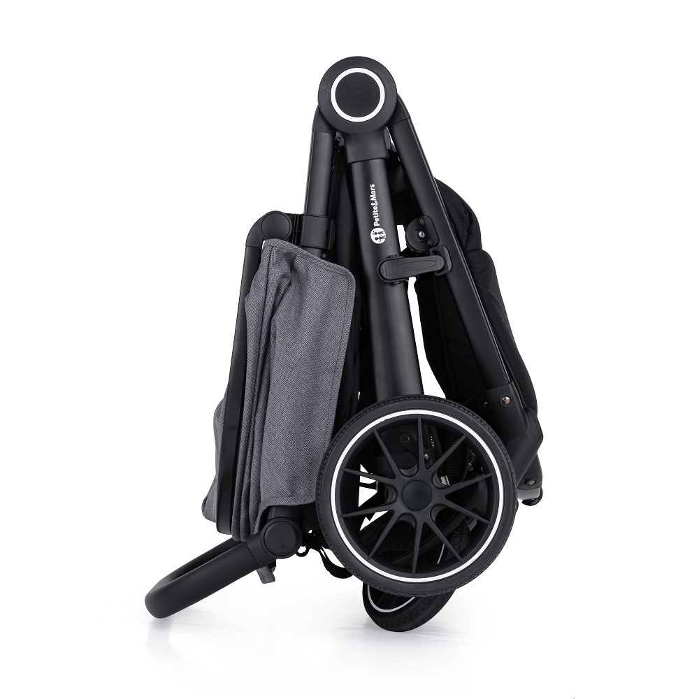 PETITE&MARS Kočík Street+ RWS Black Limited 100 Palmtree