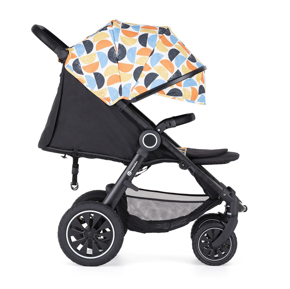 PETITE&MARS Kočík Street+ Air Black Limited 100 Retro