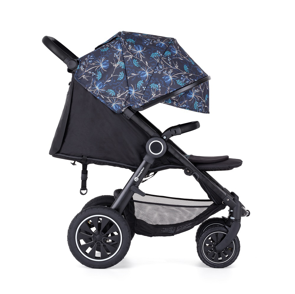 PETITE&MARS Kočárek Street+ Air Black Limited 100 Stylish Beauty