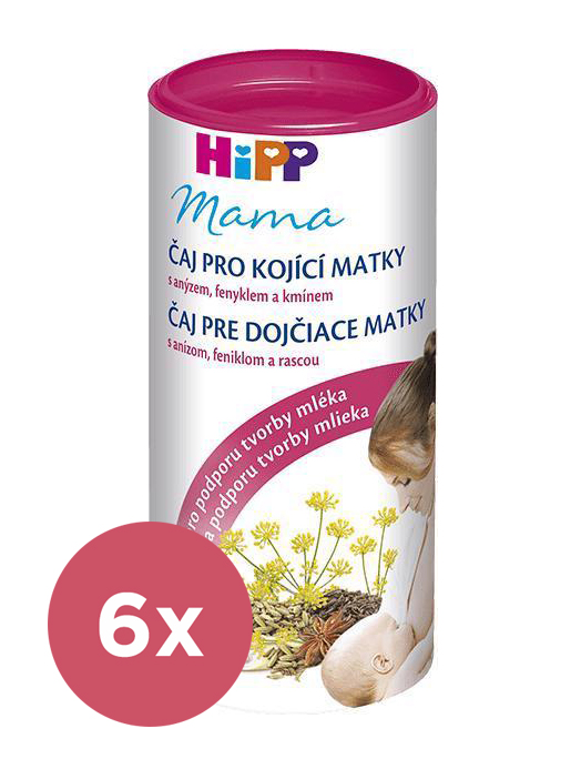 6x HiPP MAMA Instantný nápoj pre dojčiace matky 200 g