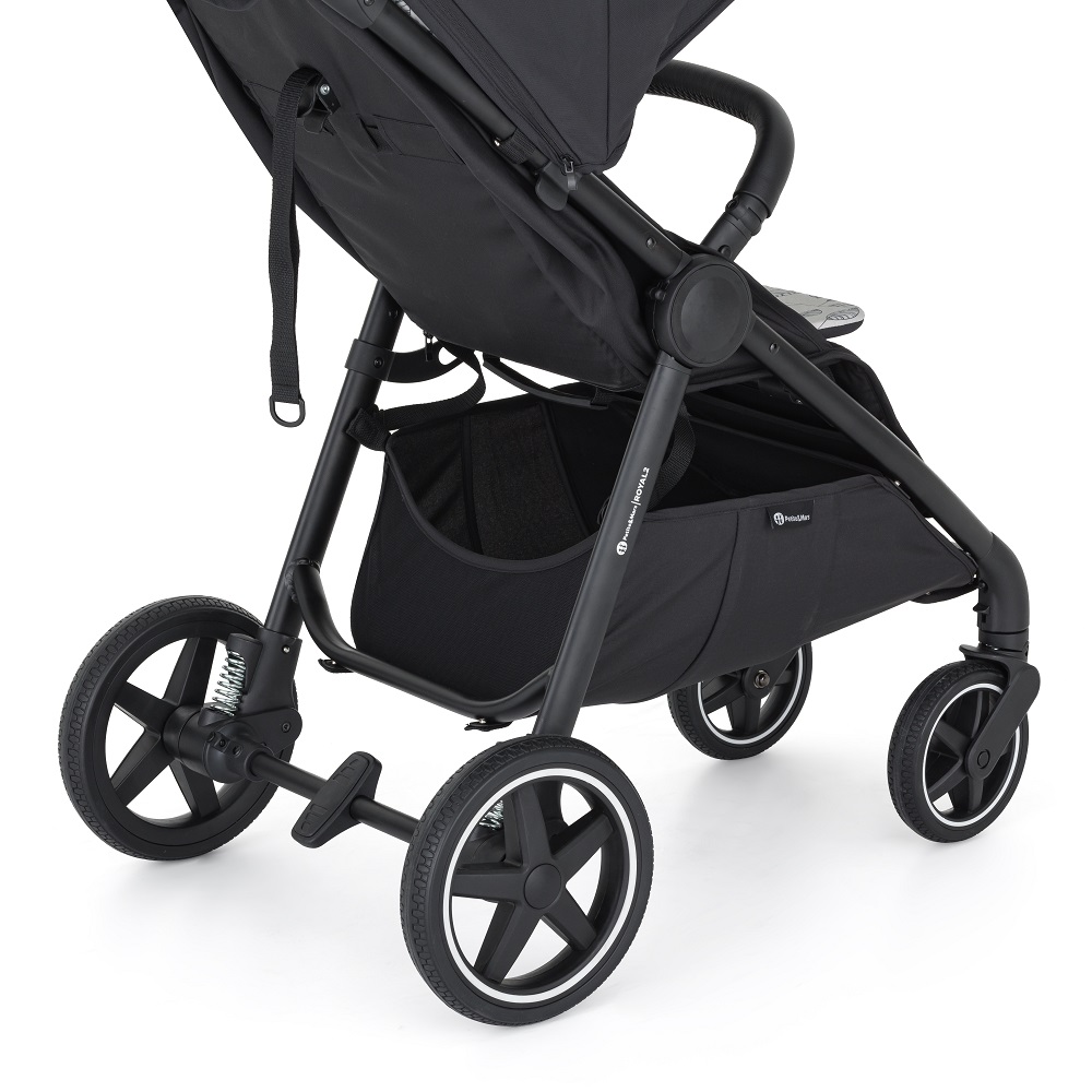 PETITE&MARS Kočík športový Royal2 Black Ultimate Grey