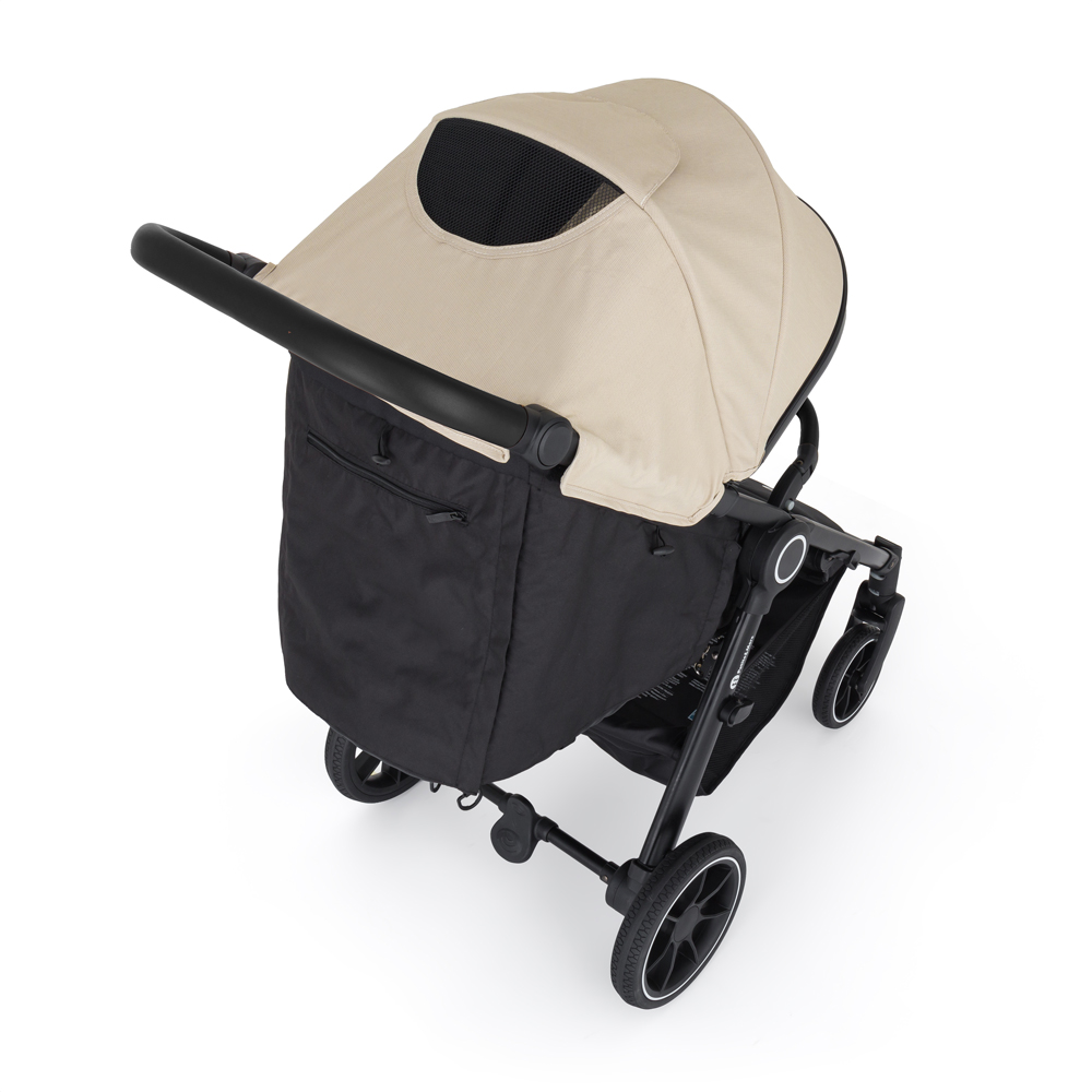 PETITE&MARS Kočík športový Street2 RWS Black Sahara Beige