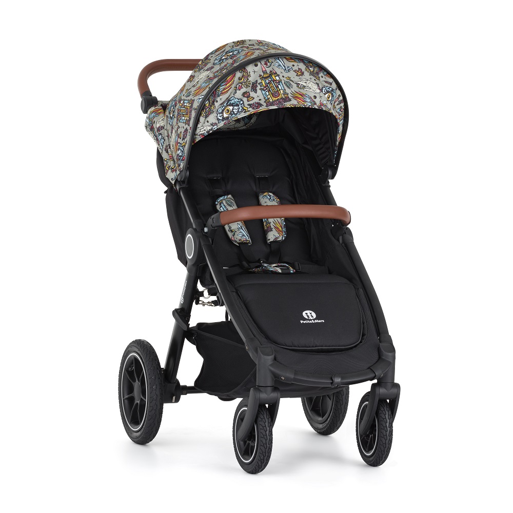 PETITE&MARS Kočík športový Street2 Air Oak Limited 100 Wonderland