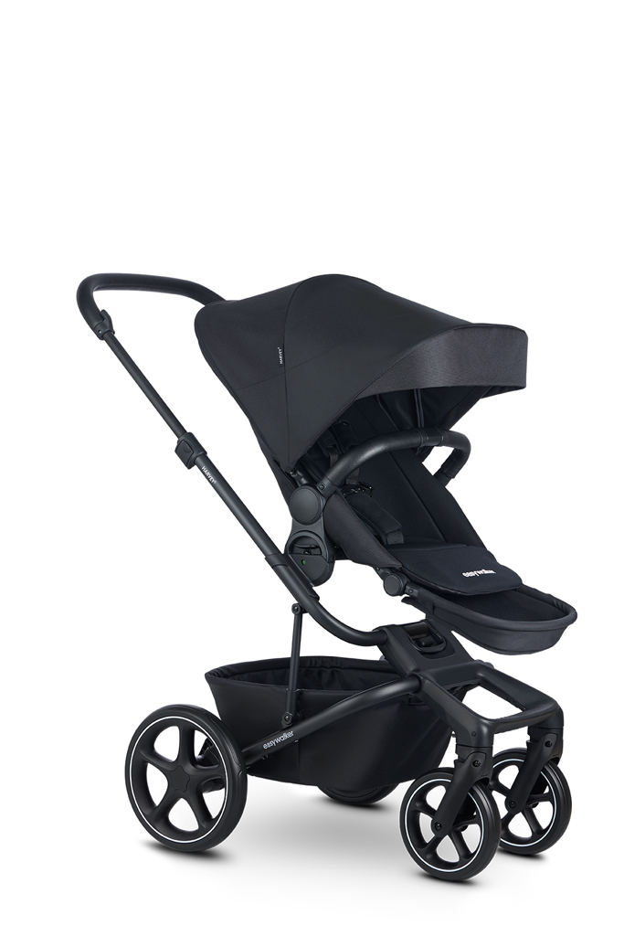 EASYWALKER Kočík kombinovaný Harvey⁵ 2v1 Midnight Black LITE RWS