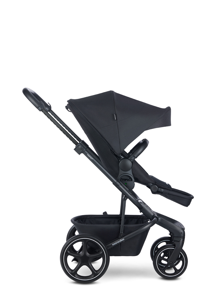 EASYWALKER Kočík kombinovaný Harvey⁵ 2v1 Midnight Black LITE RWS