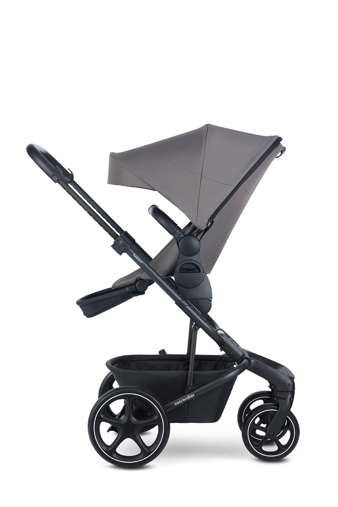 EASYWALKER Kočík kombinovaný Harvey⁵ 2v1 Pebble Grey LITE RWS