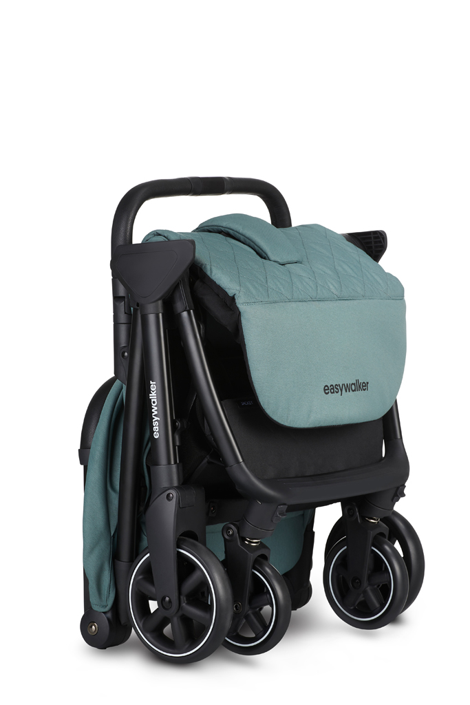 EASYWALKER Kočík kombinovaný Jimmey Iris Grey XXL AIR + RWS + Jackey Forest Green