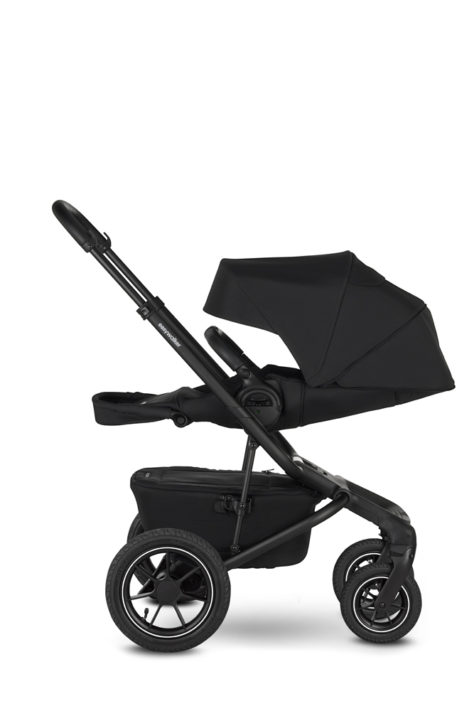 EASYWALKER Kočík kombinovaný Jimmey Pepper Black XXL AIR + RWS + Jackey Forest Green