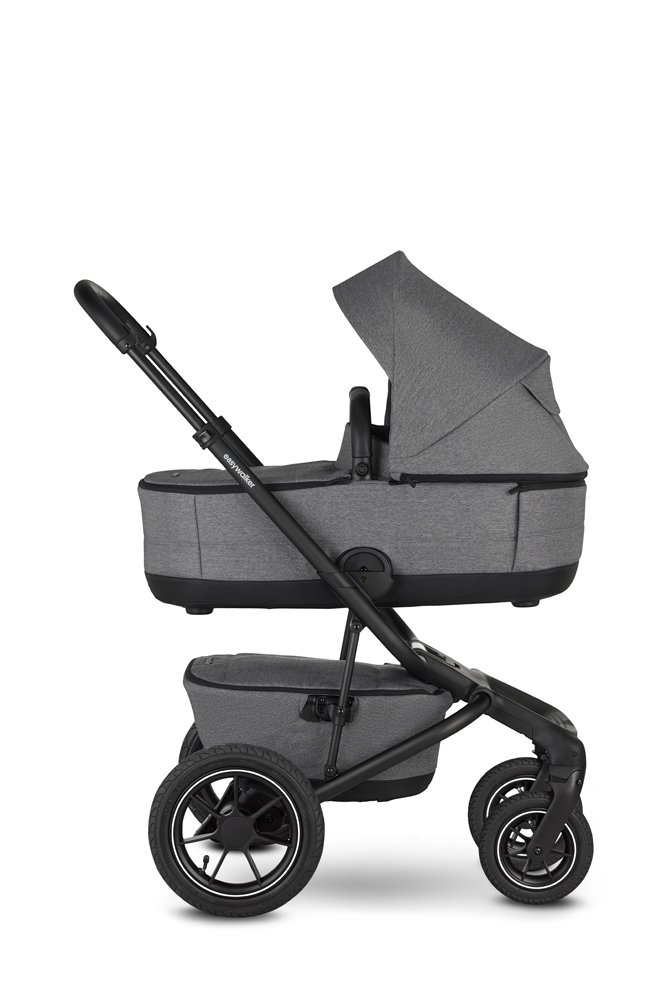 EASYWALKER Kočík kombinovaný Jimmey Iris Grey XXL AIR + RWS + Jackey Shadow Black