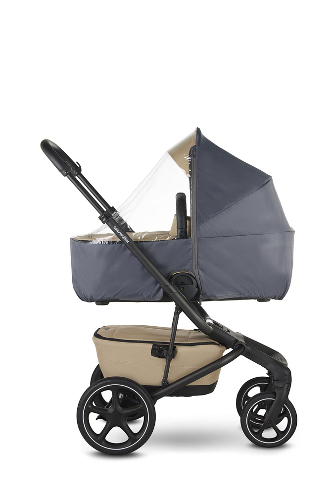 EASYWALKER Kočík kombinovaný Jimmey Iris Grey XXL AIR + RWS + Jackey Shadow Black