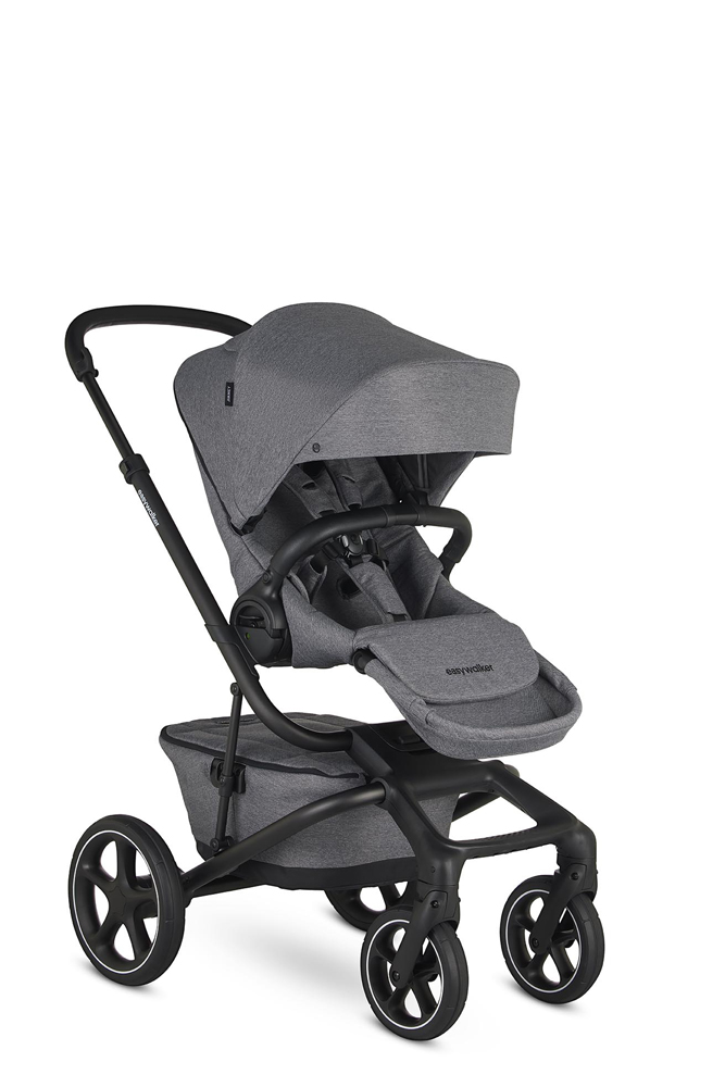 EASYWALKER Kočík kombinovaný Jimmey Iris Grey XXL RWS + Jackey Shadow Black