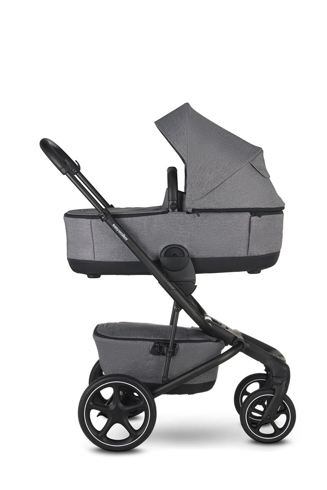 EASYWALKER Kočík kombinovaný Jimmey Iris Grey XXL RWS + Jackey Shadow Black