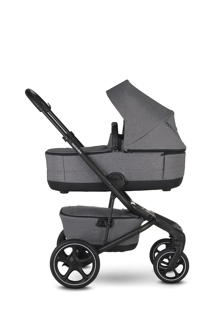 EASYWALKER Kočík kombinovaný Jimmey Iris Grey XXL RWS + Jackey Shadow Black