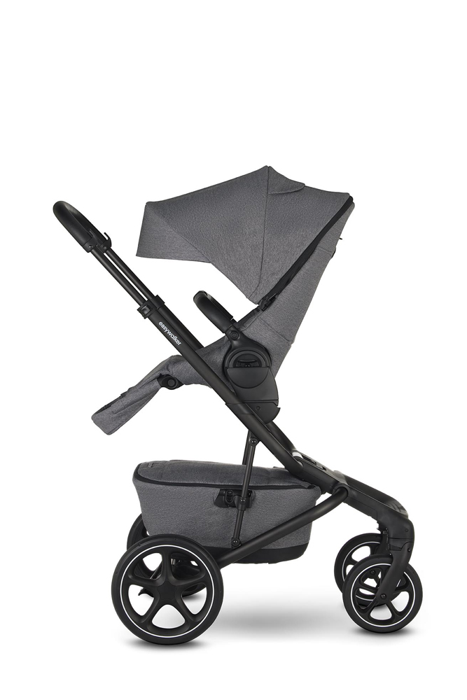 EASYWALKER Kočík kombinovaný Jimmey Iris Grey XXL RWS + Jackey Shadow Black