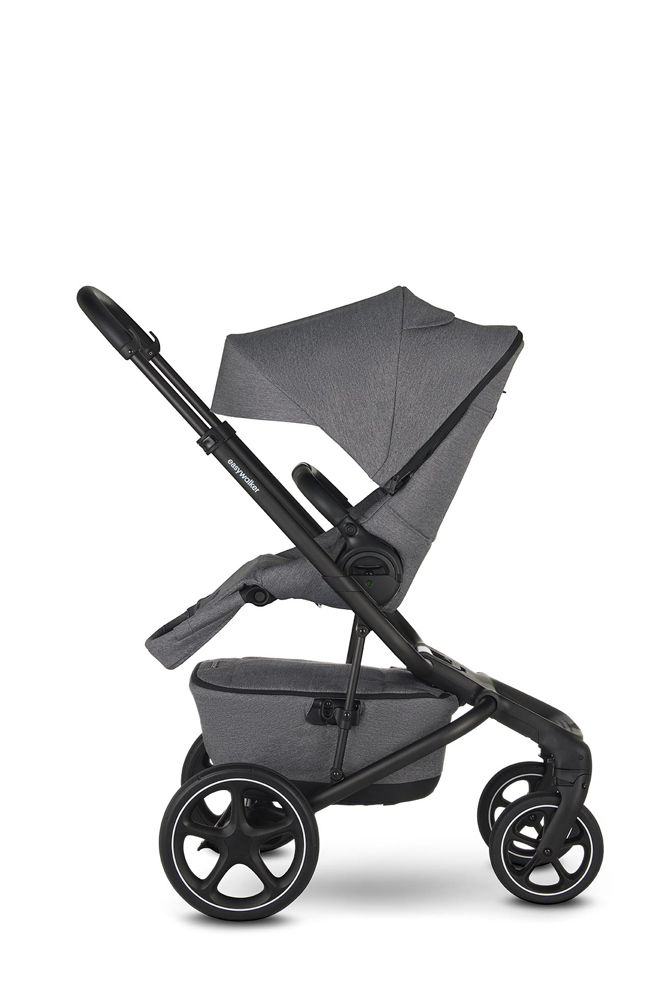 EASYWALKER Kočík kombinovaný Jimmey Iris Grey XXL RWS + Jackey Shadow Black