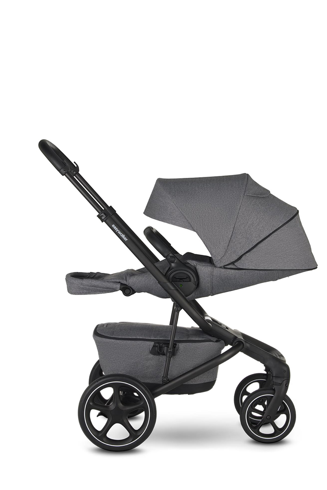 EASYWALKER Kočík kombinovaný Jimmey Iris Grey XXL RWS + Jackey Shadow Black