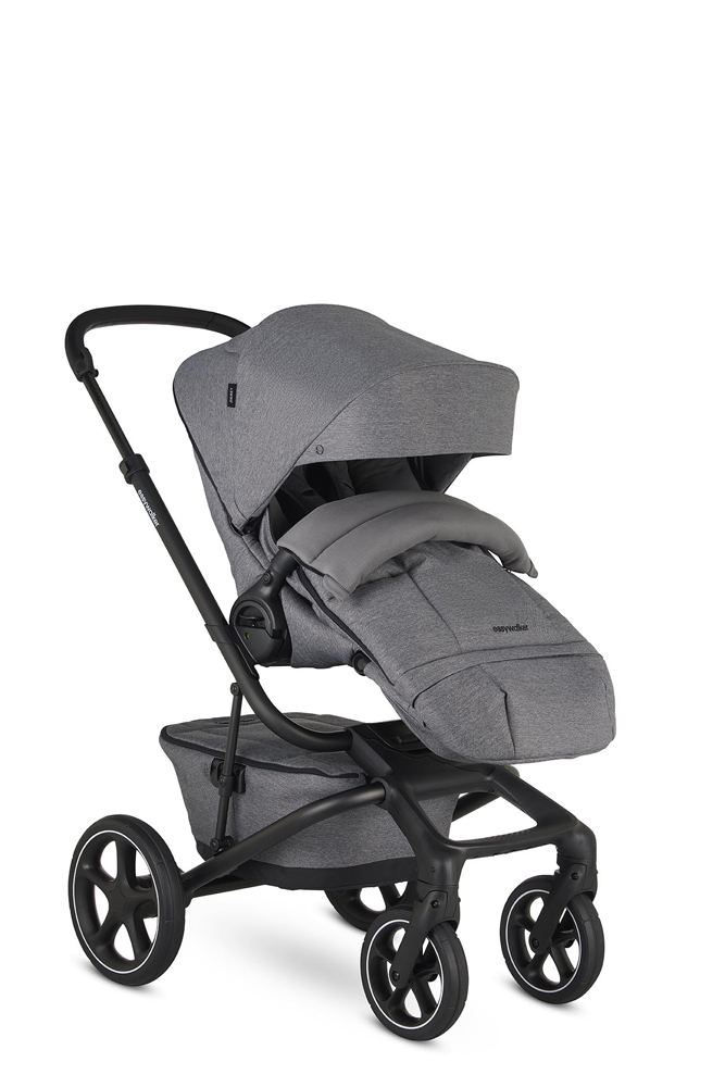 EASYWALKER Kočík kombinovaný Jimmey Iris Grey XXL RWS + Jackey Shadow Black