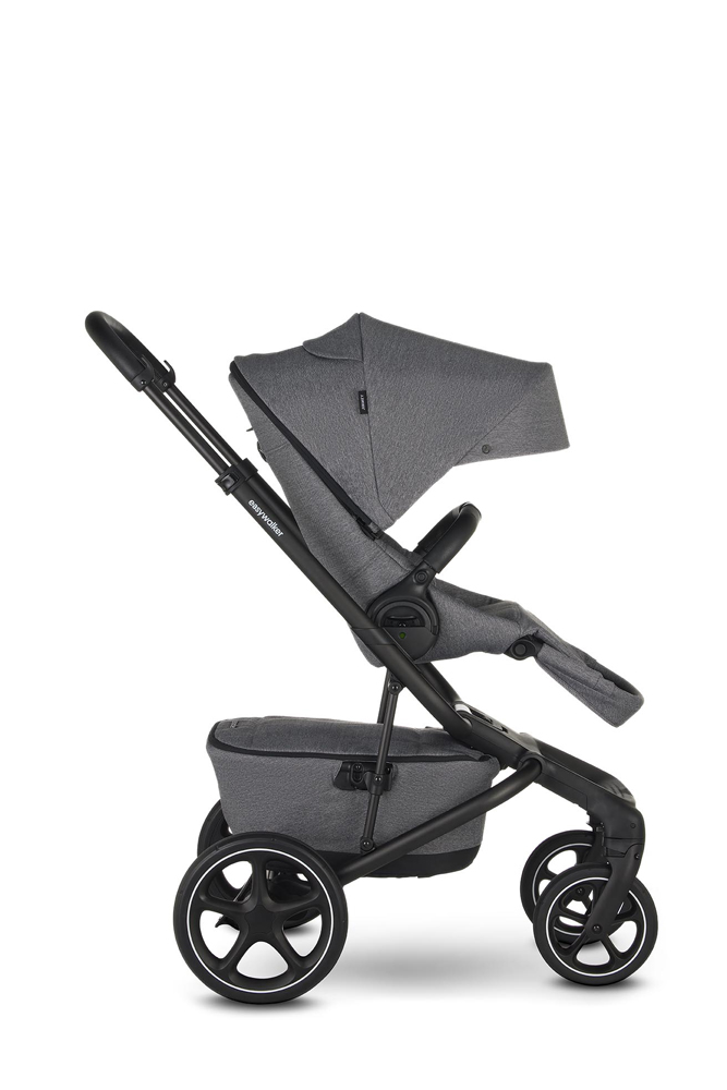 EASYWALKER Kočík kombinovaný Jimmey Iris Grey XXL RWS + Jackey Shadow Black