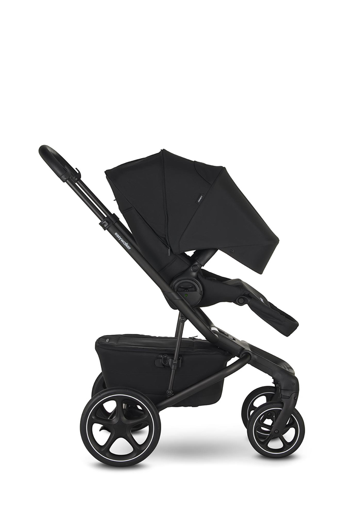 EASYWALKER Kočík kombinovaný Jimmey Iris Grey XXL RWS + Jackey Shadow Black