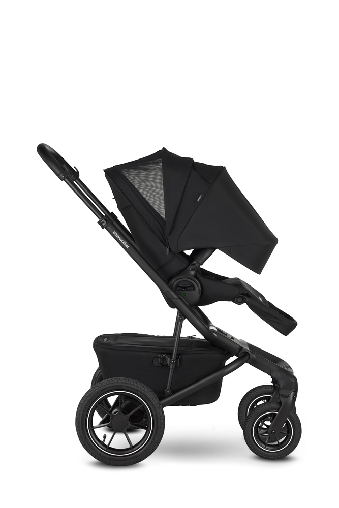 EASYWALKER Kočík kombinovaný Jimmey Pepper Black XXL AIR + RWS + Jackey Shadow Black