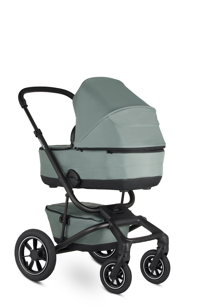 EASYWALKER Kočík kombinovaný Jimmey Thyme Green XXL AIR + RWS + Jackey Shadow Black