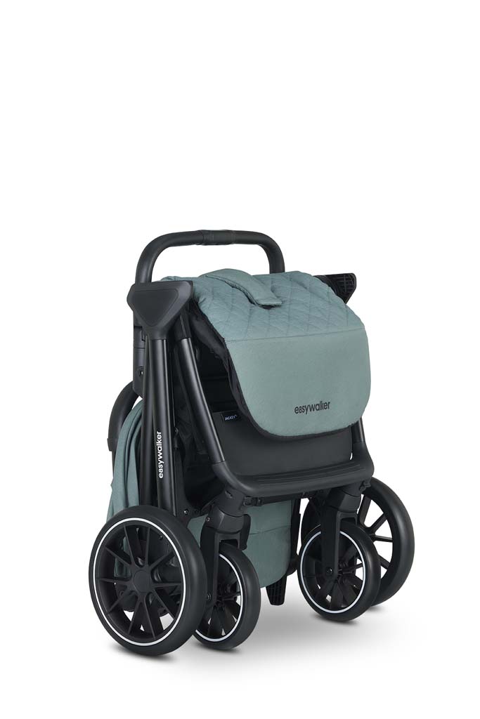 EASYWALKER Kočík kombinovaný Jimmey Iris Grey XXL RWS + Jackey XL Forest Green