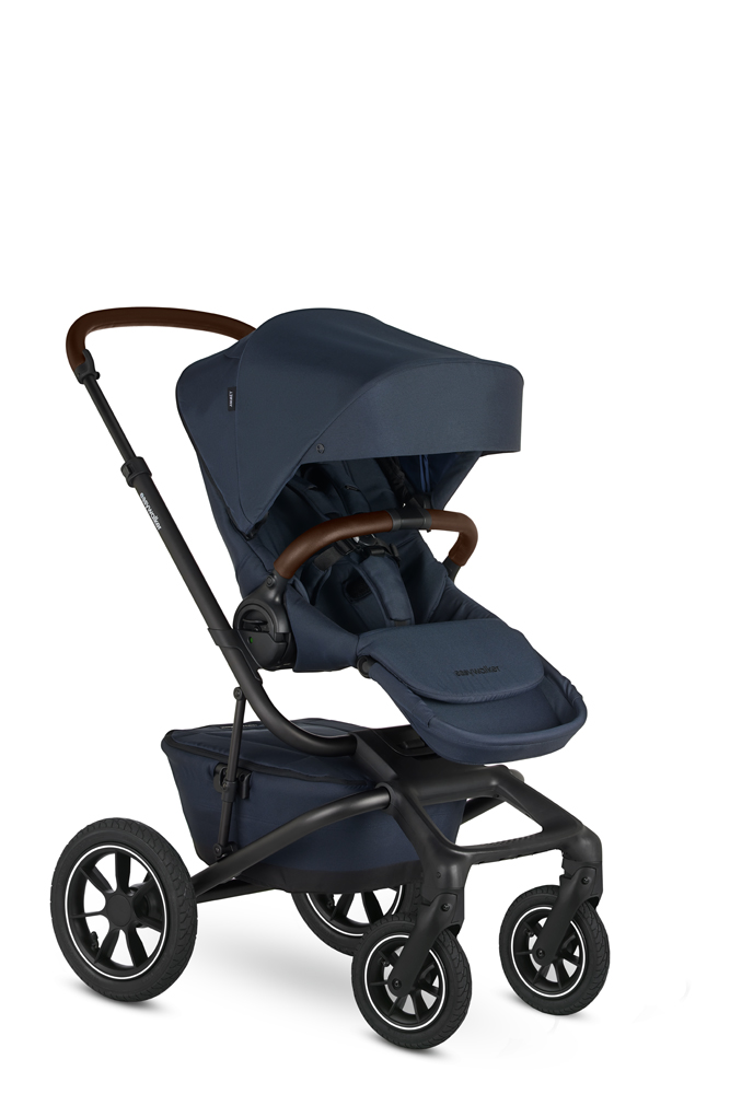 EASYWALKER Kočík kombinovaný Jimmey Indigo Blue XXL AIR + RWS + Jackey XL Sage Green