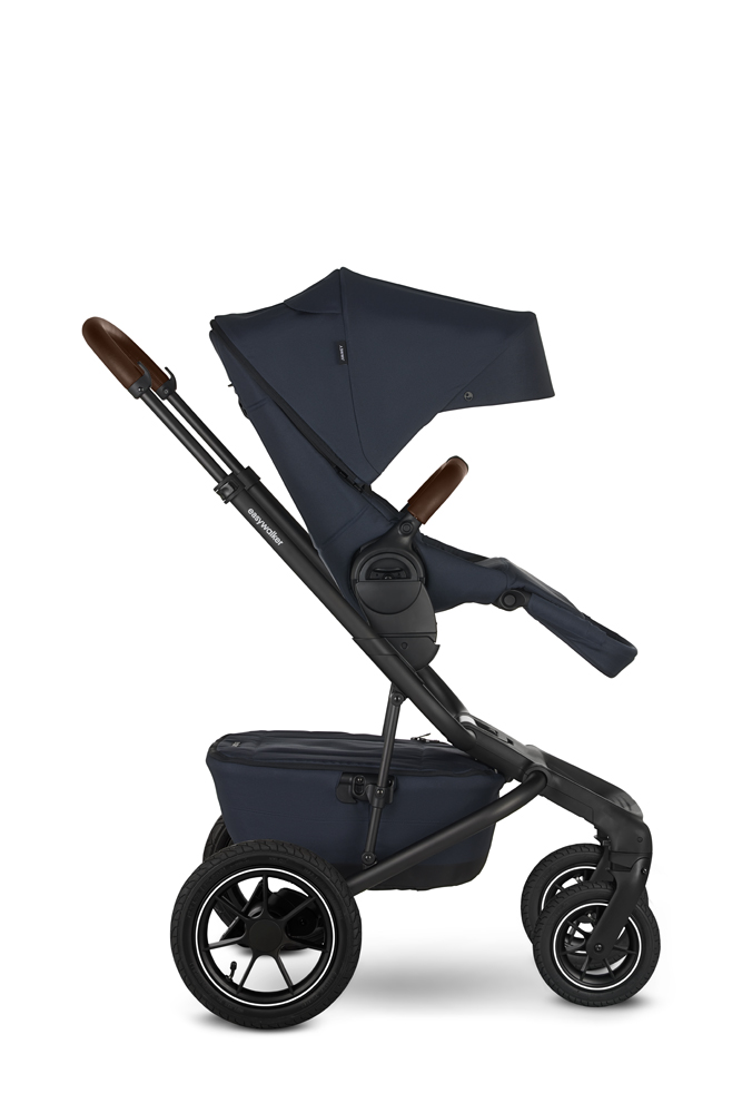 EASYWALKER Kočík kombinovaný Jimmey Indigo Blue XXL AIR + RWS + Jackey XL Sage Green