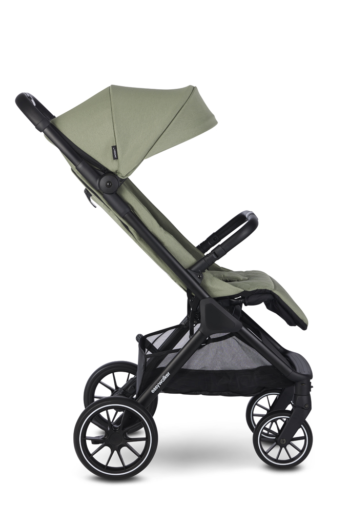 EASYWALKER Kočík kombinovaný Jimmey Iris Grey XXL AIR + RWS + Jackey XL Sage Green