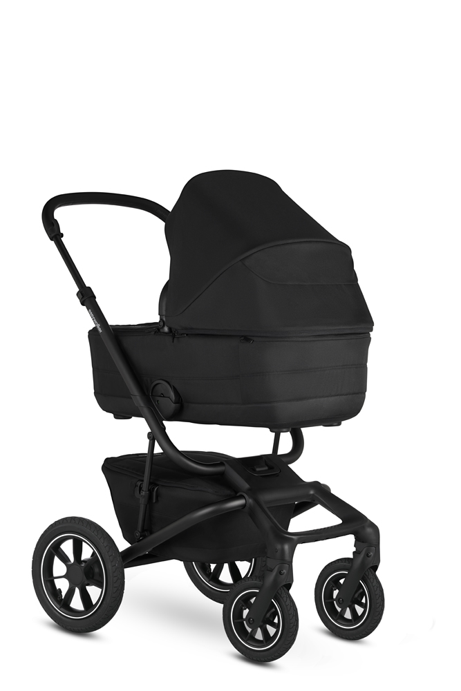 EASYWALKER Kočík kombinovaný Jimmey Pepper Black XXL AIR + RWS + Jackey XL Sage Green