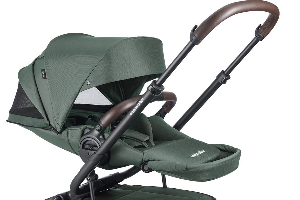 EASYWALKER Kočík kombinovaný Jimmey Pine Green XXL RWS + Jackey XL Sage Green