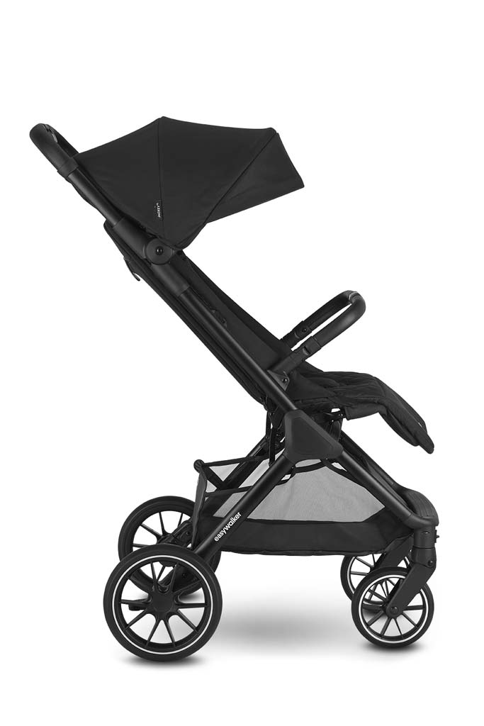 EASYWALKER Kočík kombinovaný Jimmey Iris Grey XXL AIR + RWS + Jackey XL Shadow Black