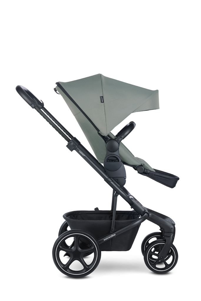 EASYWALKER SET Kočík 4v1 Harvey⁵ 2v1 Agave Green LITE RWS + CYBEX Aton B2 i-Size + základňa