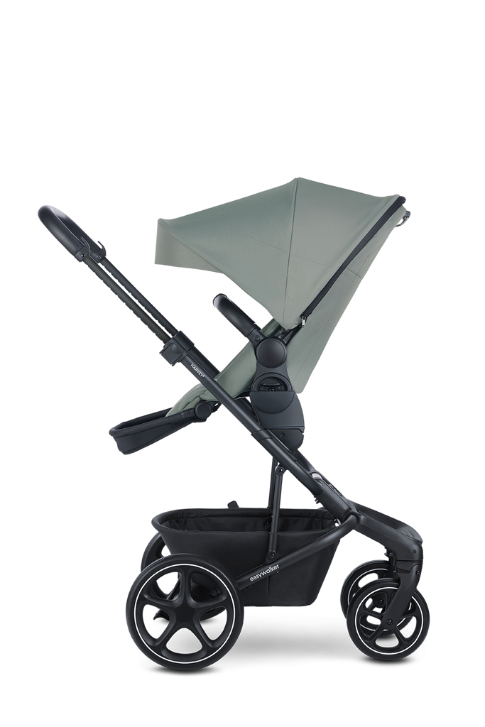 EASYWALKER SET Kočík 4v1 Harvey⁵ 2v1 Agave Green LITE RWS + CYBEX Aton B2 i-Size + základňa