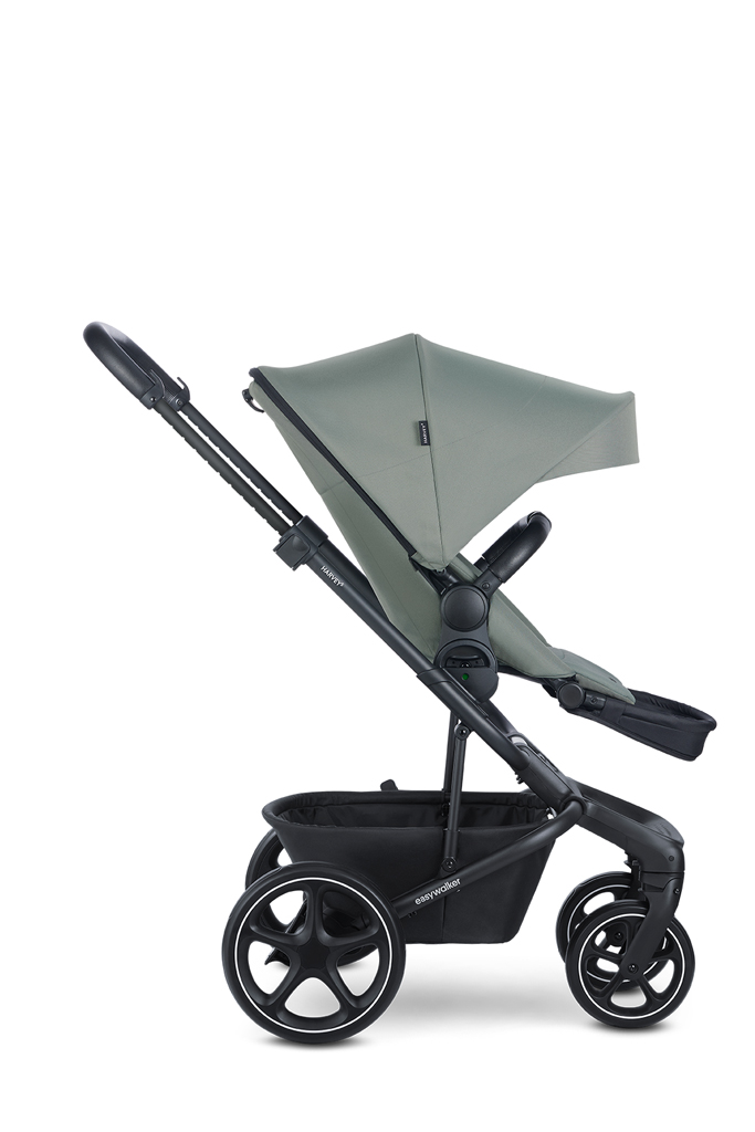 EASYWALKER SET Kočík 4v1 Harvey⁵ 2v1 Agave Green LITE RWS + CYBEX Aton B2 i-Size + základňa