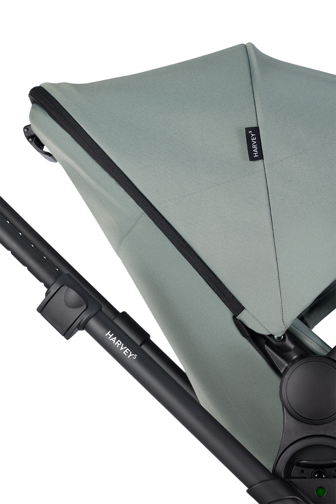 EASYWALKER SET Kočík 4v1 Harvey⁵ 2v1 Agave Green LITE RWS + CYBEX Aton B2 i-Size + základňa