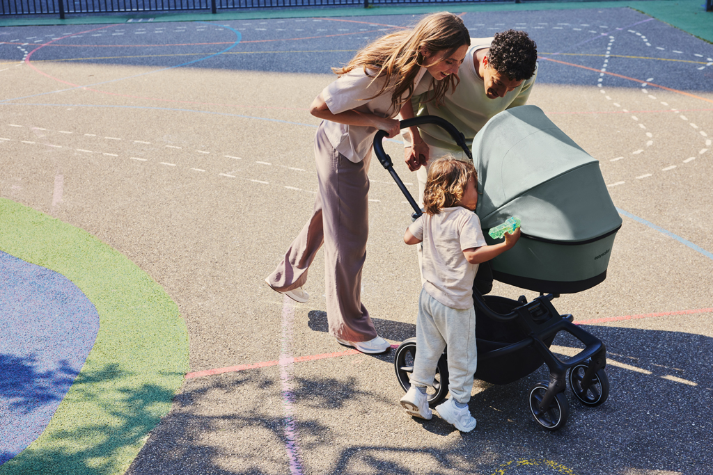 EASYWALKER SET Kočík 4v1 Harvey⁵ 2v1 Agave Green LITE RWS + CYBEX Aton B2 i-Size + základňa