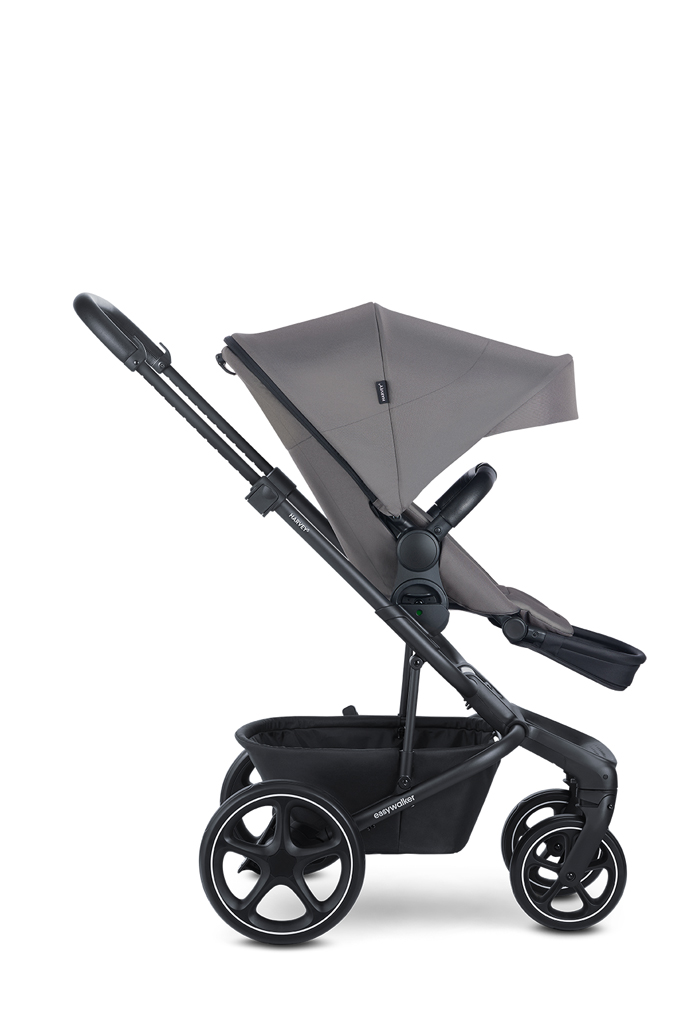 EASYWALKER SET Kočík 4v1 Harvey⁵ 2v1 Pebble Grey LITE RWS + CYBEX Aton B2 i-Size + základňa