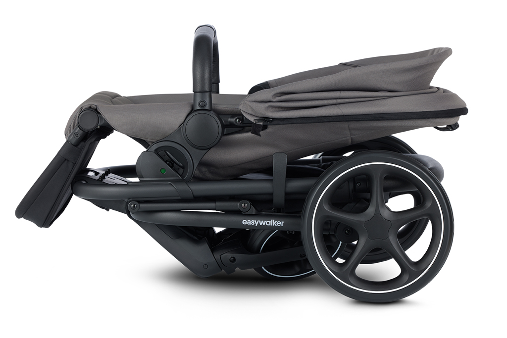 EASYWALKER SET Kočík 4v1 Harvey⁵ 2v1 Pebble Grey LITE RWS + CYBEX Aton B2 i-Size + základňa
