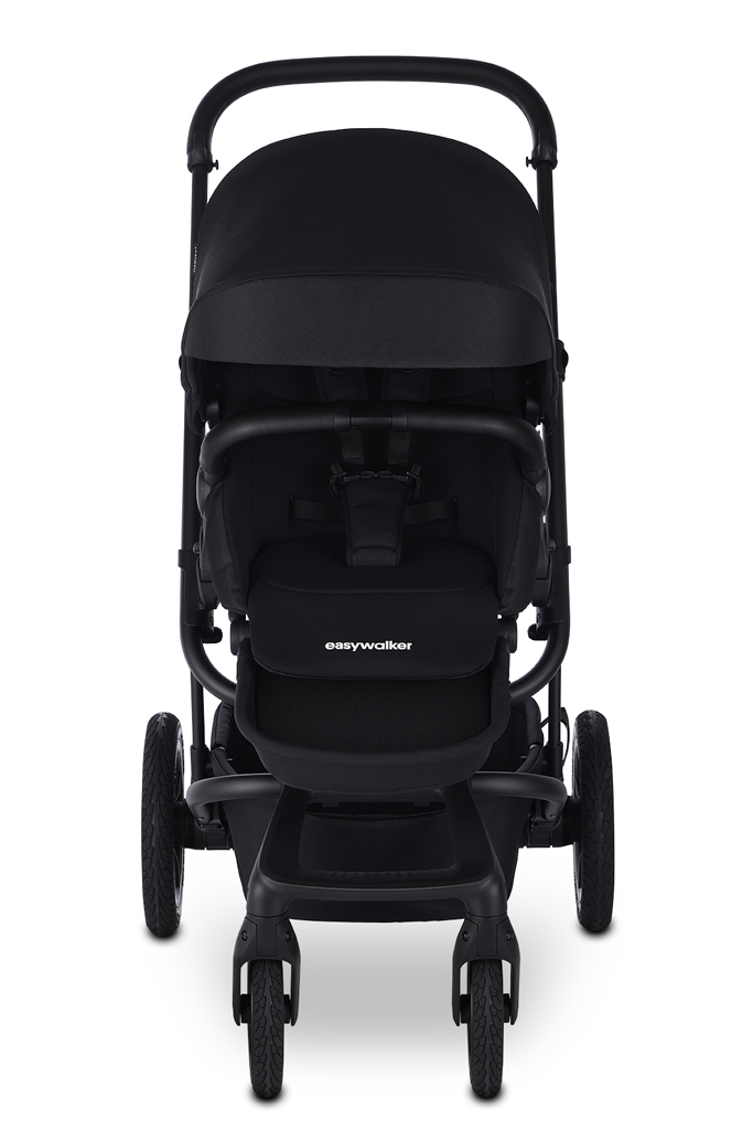 EASYWALKER SET Kočík 4v1 Harvey⁵ Midnight Black XXL AIR + CYBEX Aton B2 i-Size + základňa