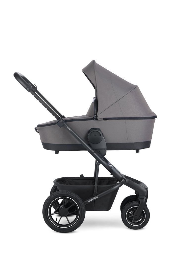 EASYWALKER SET Kočík 4v1 Harvey⁵ Pebble Grey XXL AIR + CYBEX Aton B2 i-Size