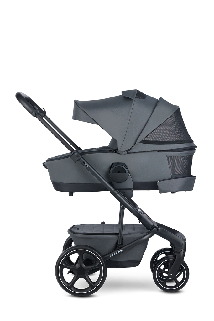 EASYWALKER SET Kočík 4v1 Harvey⁵ Premium 2v1 Mineral Grey LITE RWS + CYBEX Aton B2 i-Size + základňa