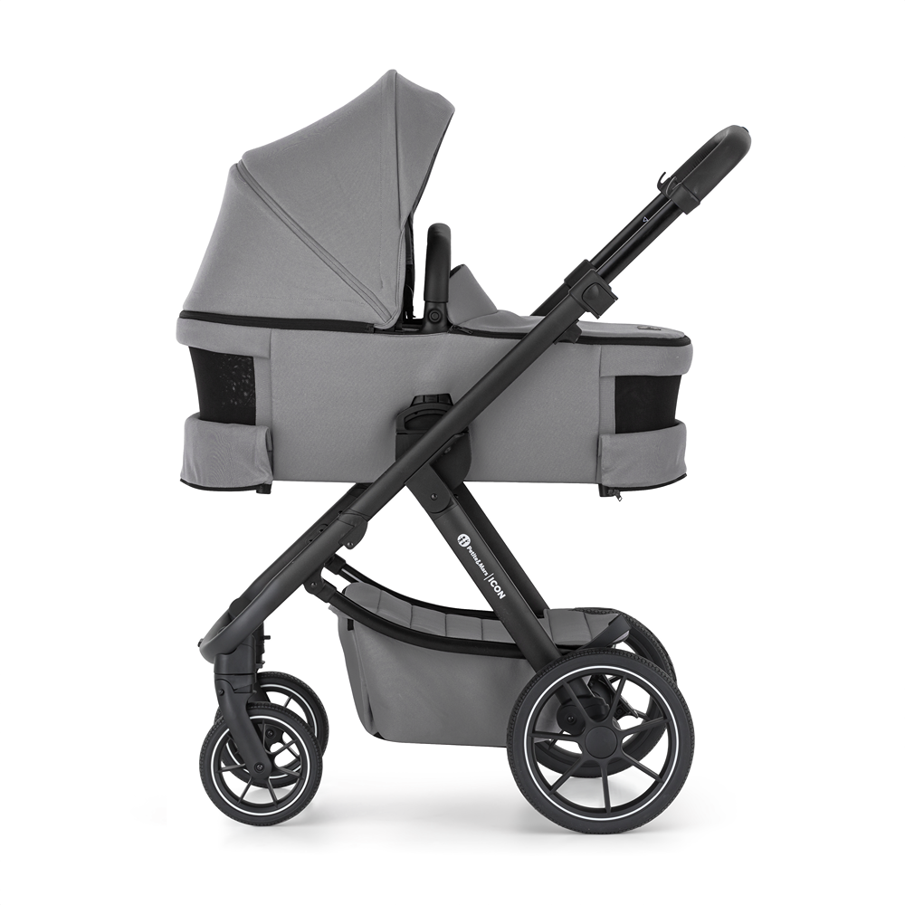 PETITE&MARS SET Kočík 4v1 ICON Dove Grey LITE RWS + CBX By CYBEX Aton B2 i-Size