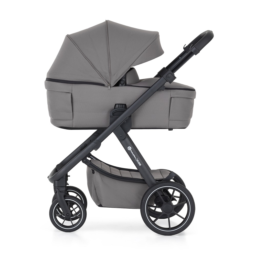 PETITE&MARS SET Kočík 4v1 ICON Dove Grey XXL RWS + CBX By CYBEX Aton B2 i-Size