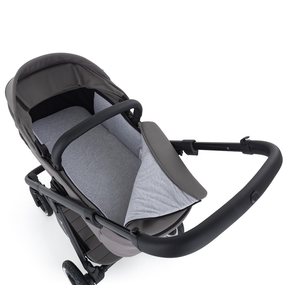 PETITE&MARS SET Kočík 4v1 ICON Dove Grey XXL RWS + CBX By CYBEX Aton B2 i-Size