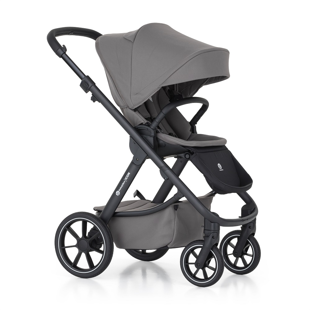 PETITE&MARS SET Kočík 4v1 ICON Dove Grey XXL RWS + CBX By CYBEX Aton B2 i-Size